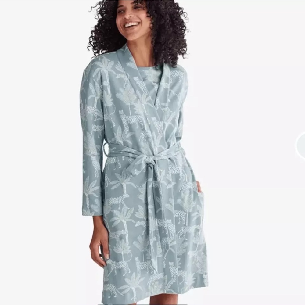 The Company Store Luxury Printed Pima Cotton Robe